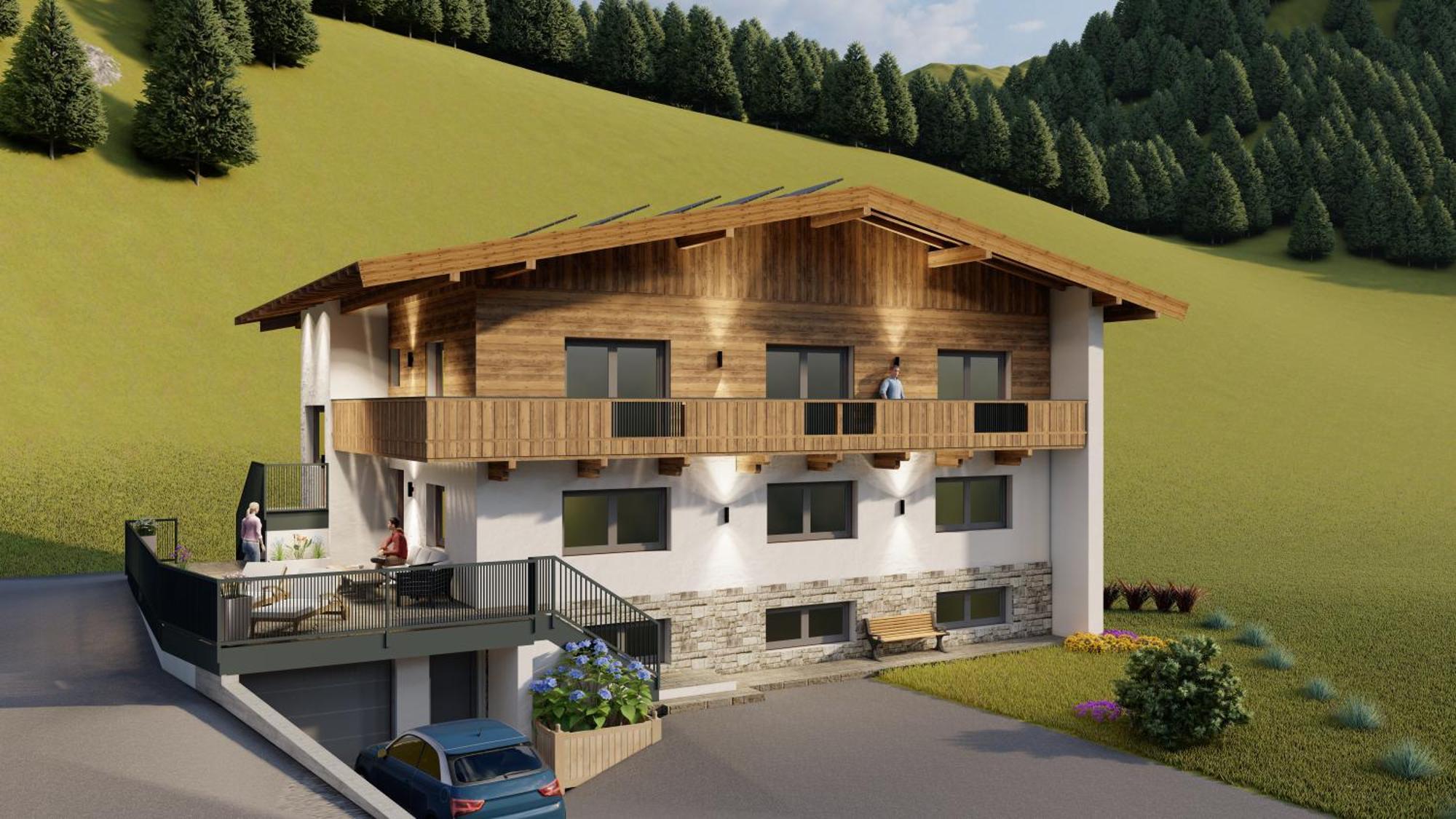 Ferienhaus Evelyn 턱스 외부 사진
